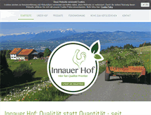Tablet Screenshot of innauerhof.at